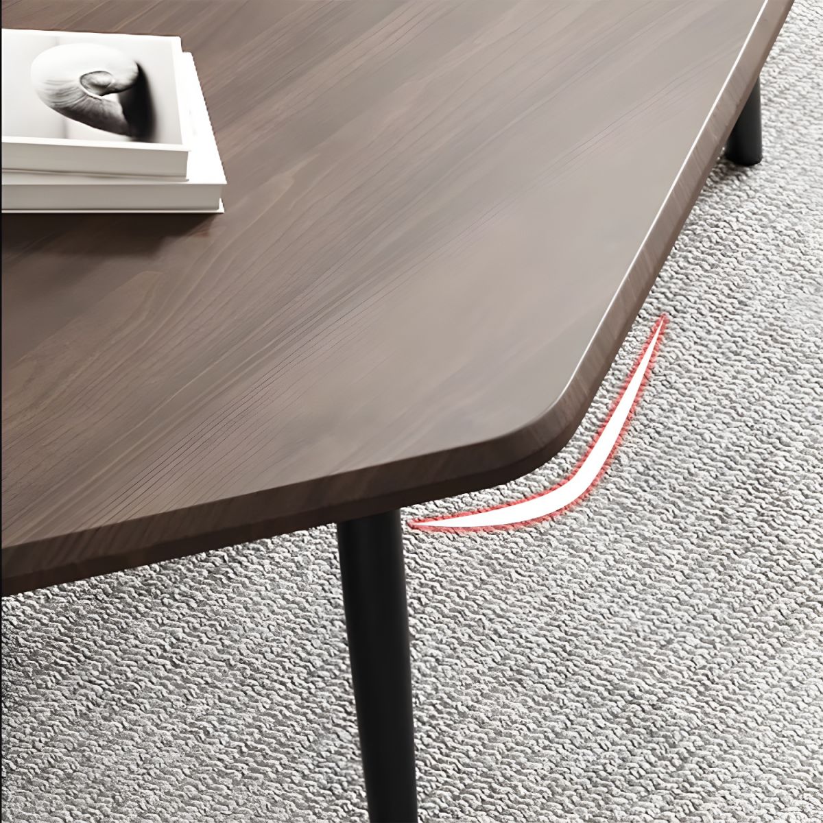 Set 2 mese cafea Gemini blat MDF 20mm — Confort Practic Pentru Casa Ta