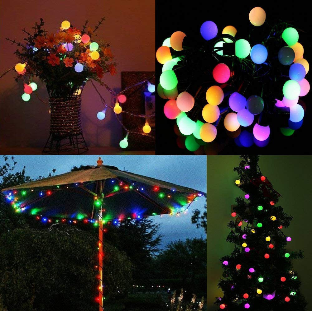 Instalatie Craciun cu globulete pentru brad sau decoratiuni 12m — Ambient Modern Pentru Acasă