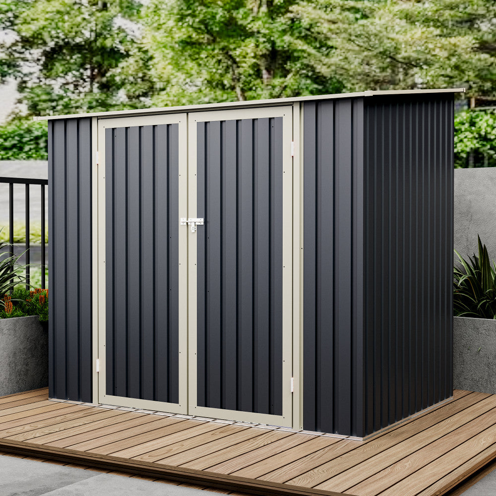 Casuta/magazie de gradina premium metalica