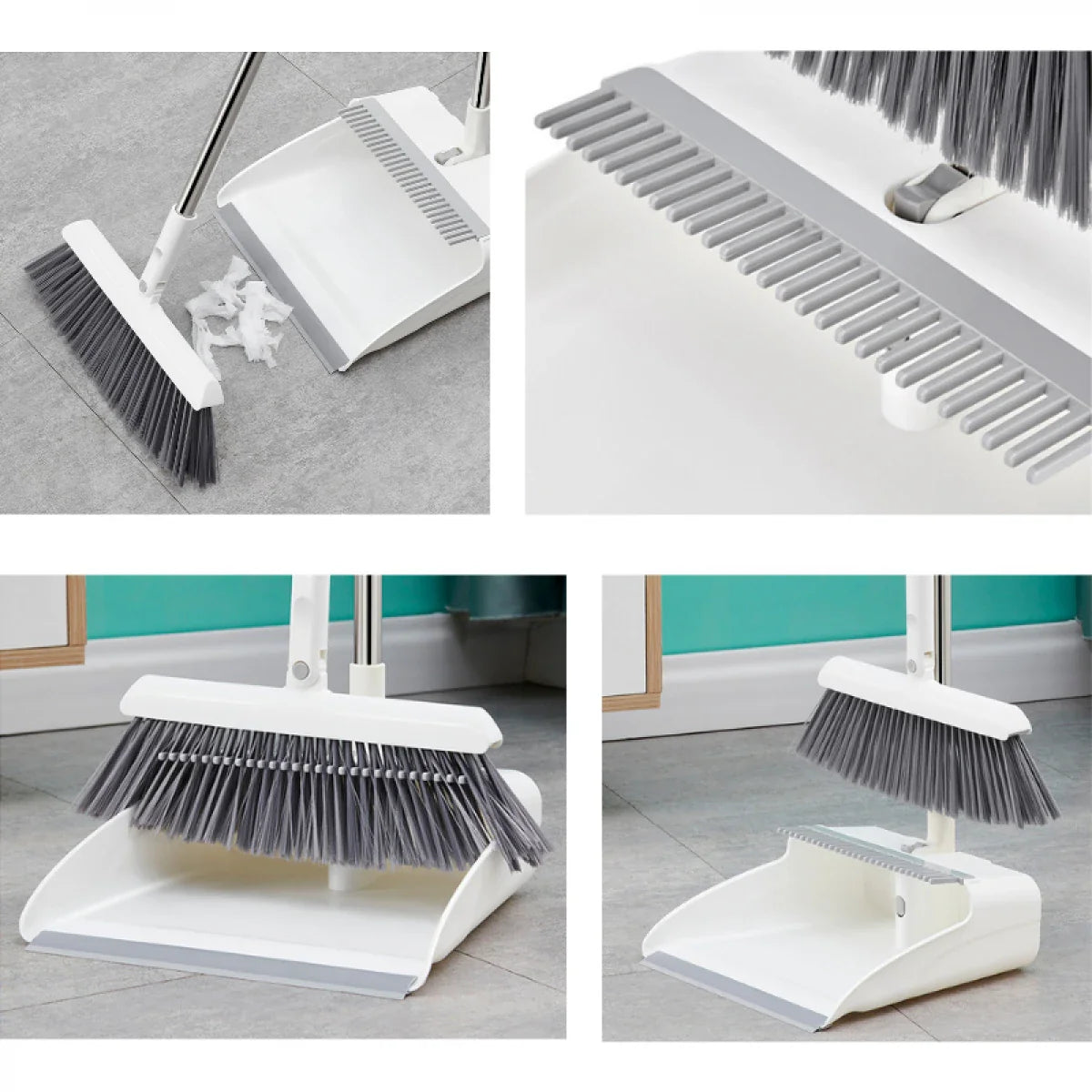 Set matura si faras pliabil perii moi de 7.5 cm — Confort Practic Pentru Casa Ta