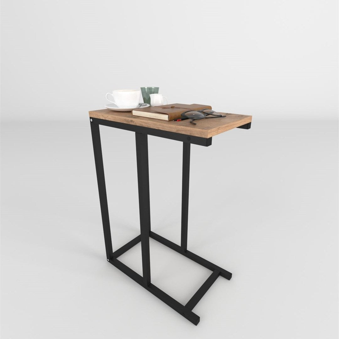 Masuta laterala din metal 45 x 25 cm cadru metalic — Confort Practic Pentru Casa Ta