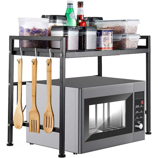 Suport Extensibil pentru Cuptor cu Microunde, 2 Niveluri, Reglabil, A-177-4