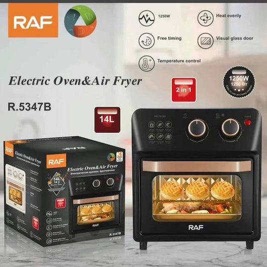 Cuptor Electric cu Friteuză Aer Cald 2-in-1, 12L, pentru Bucătărie, M-133
