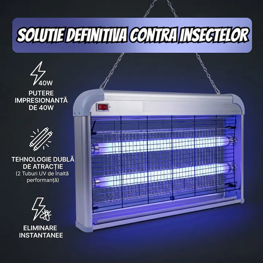 Aparat Anti-Tantari Electric 40W, pentru Interior si Exterior, A-163-14