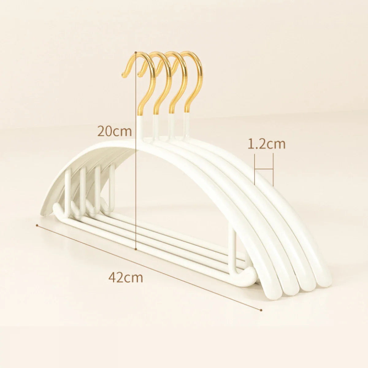 Set 10 umerase metalice cu antialunecare — Confort Practic Pentru Casa Ta