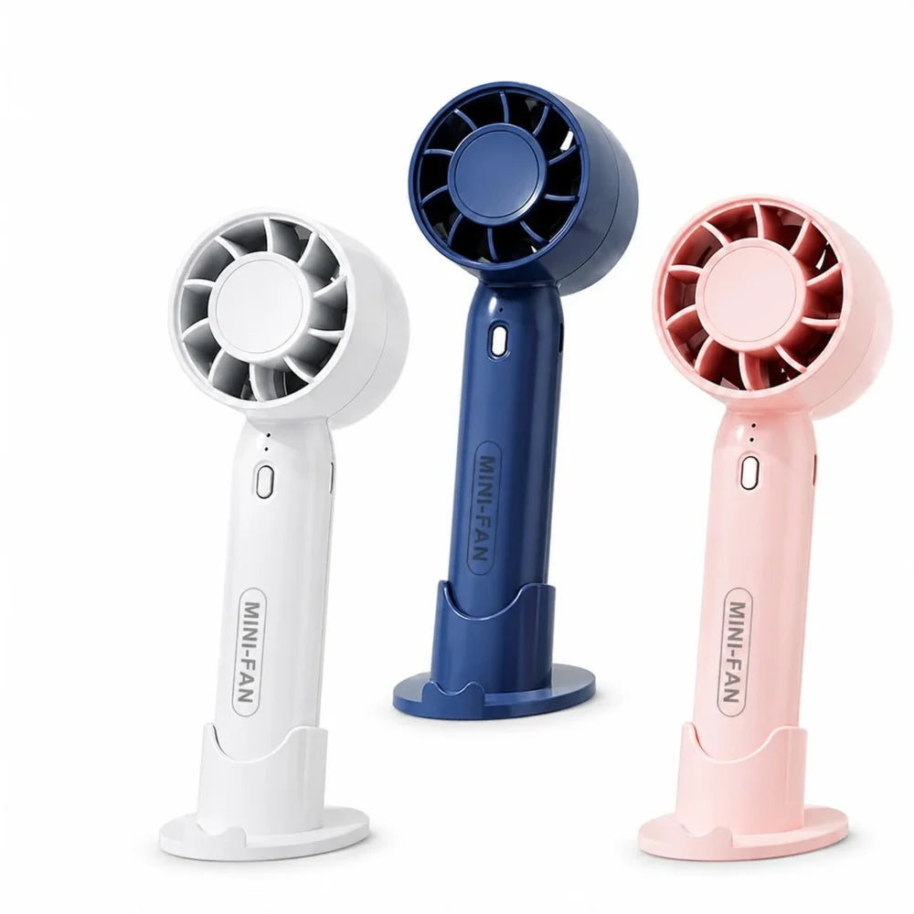 Mini Ventilator Portabil de Mana cu Suport de Birou, Reincarcabil, A-170-6