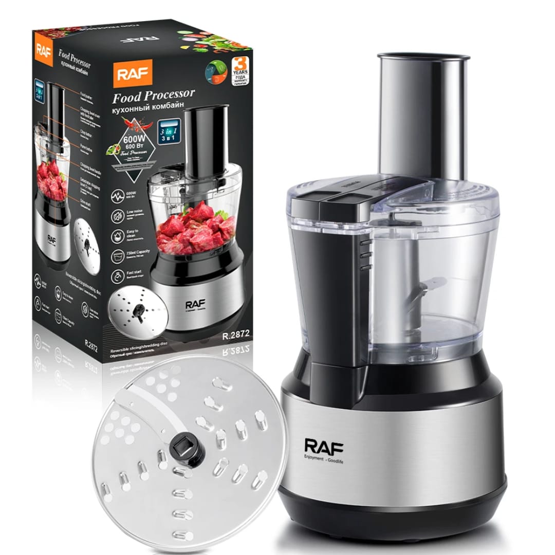 Blender si mini robot de bucatarie multifunctional RAF R.2872 600W — Mai Mult Confort în Bucătărie