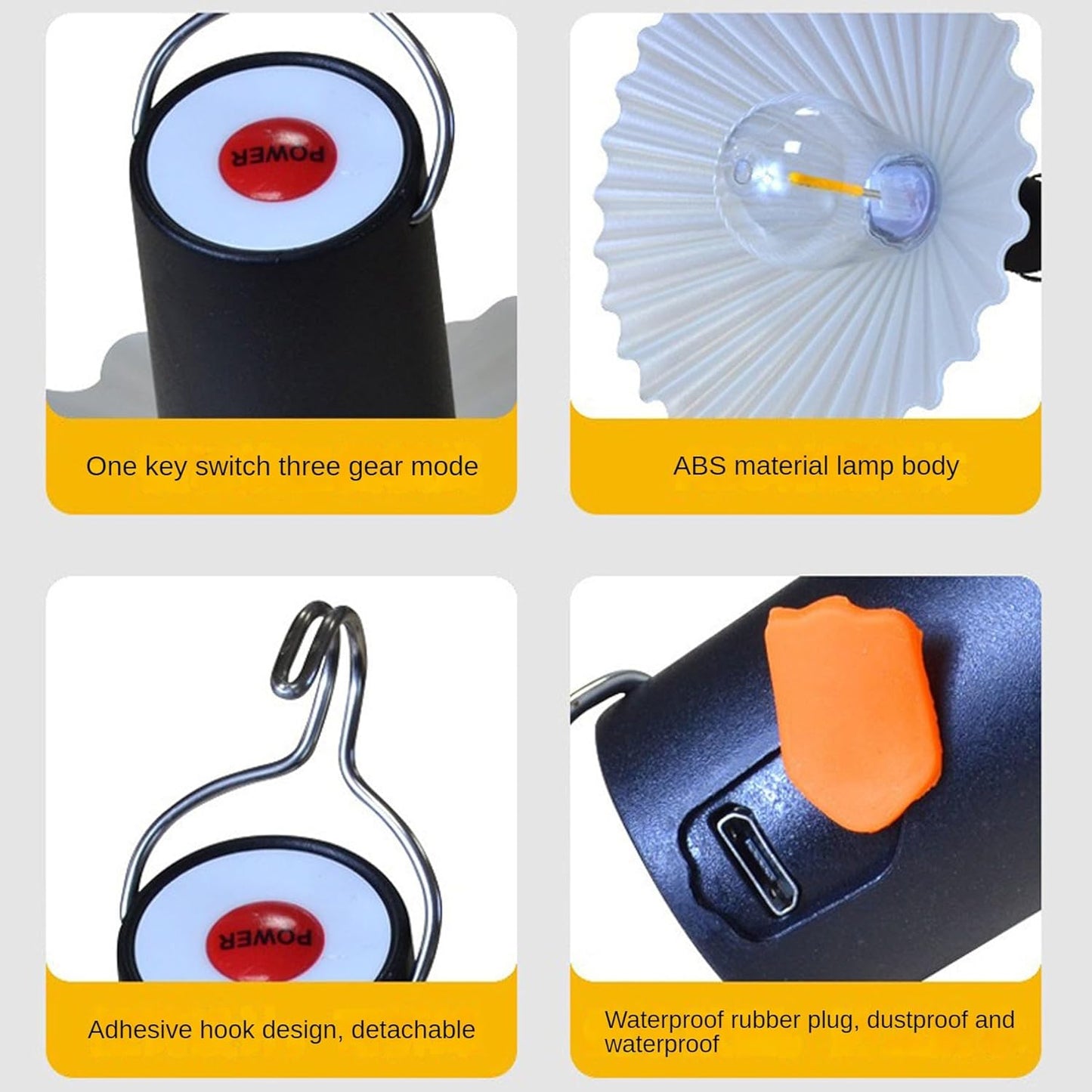 Lampa camping portabila ghirlanda LED — Ambient Modern Pentru Acasă
