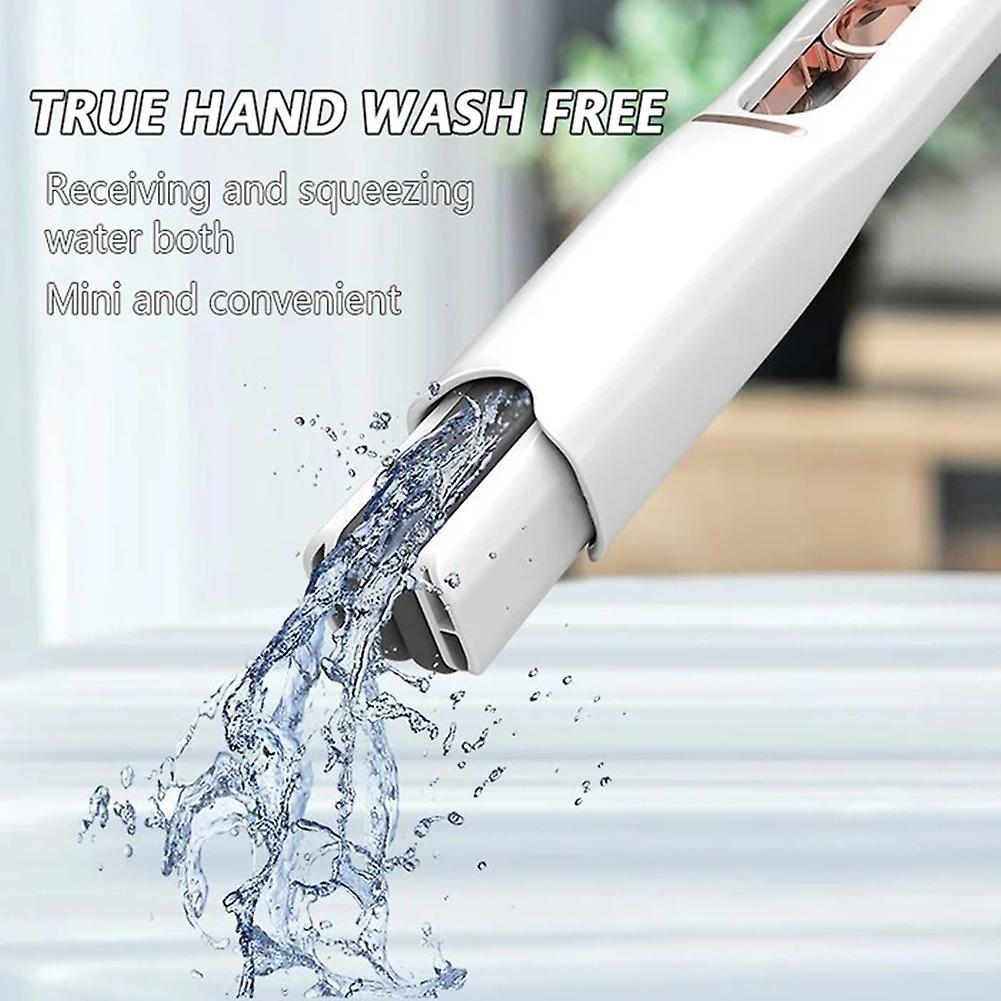 Mini mop portabil sistem anti scurgere — Confort Practic Pentru Casa Ta