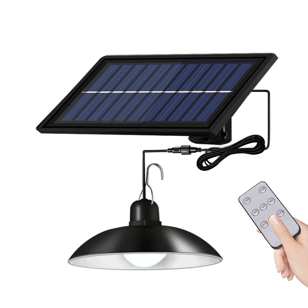 Lampă Solară Suspendata Tip Candelabru, Panou Separat, Protecție IP65