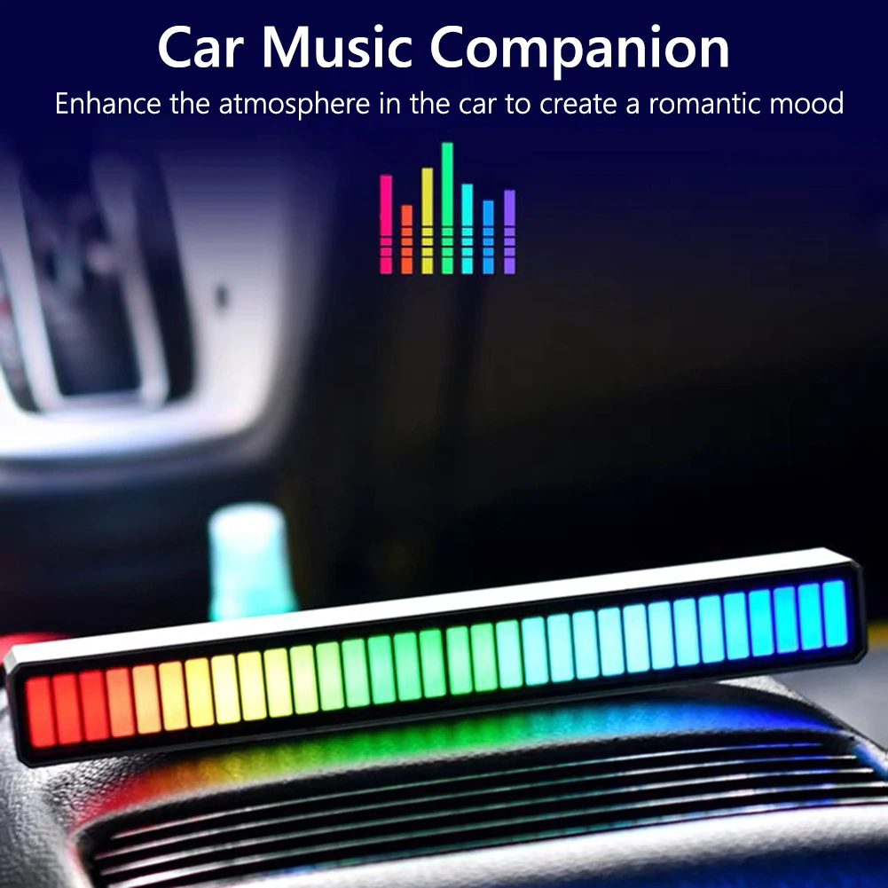 Lumina de ritm LED Bar RGB cu lumini ambientale si — Utilitate Smart Zi de Zi