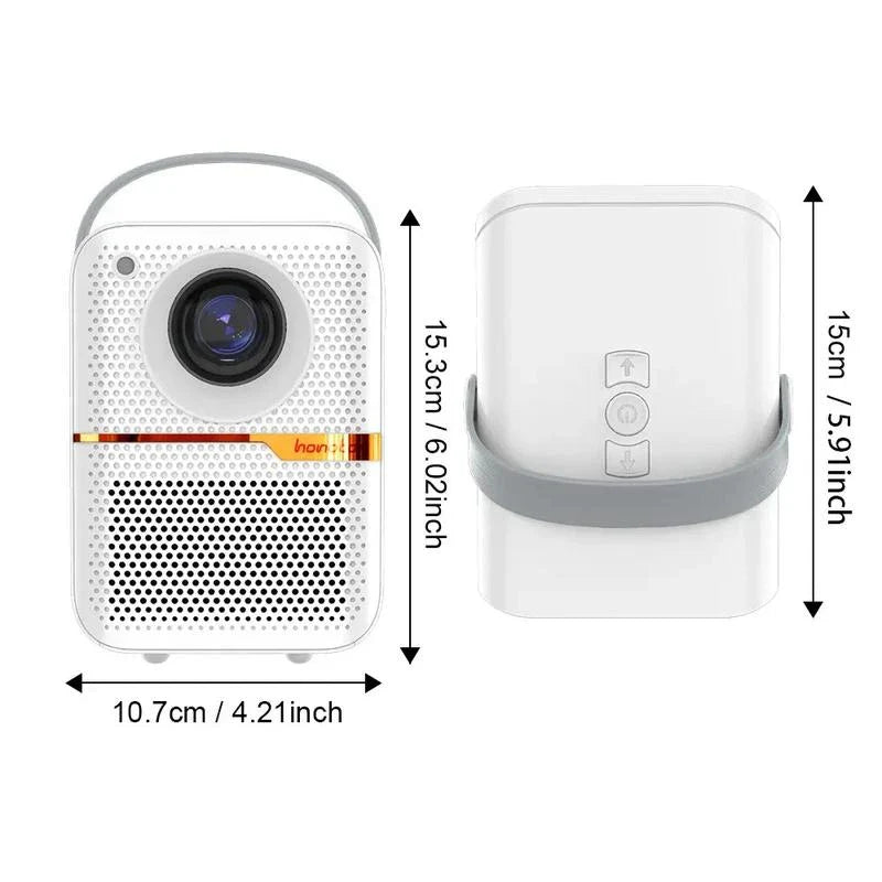 Proiector Portabil P10 Full HD 1080p WiFi & Bluetooth — Utilitate Smart Zi de Zi