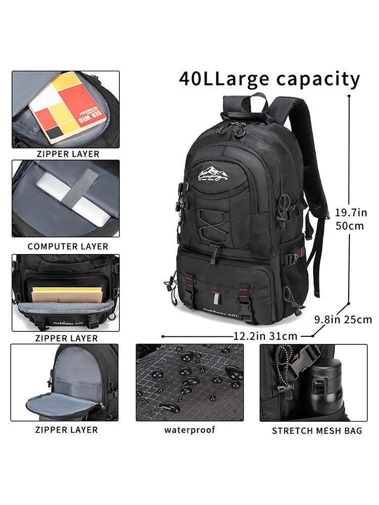 Rucsac drumetie impermeabil 40L — Mai Mult Confort Oriunde