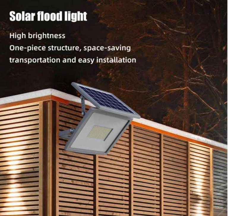 Proiector Solar LED 100W, IP65, 2000LM, 3 Opțiuni de Prindere, CLS-IL005