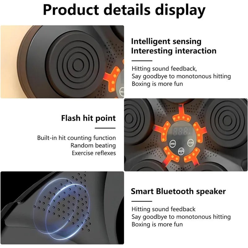 Aparat inteligent de box pentru antrenare reflexe sincronizare Bluetooth — Confort Personal Zi de