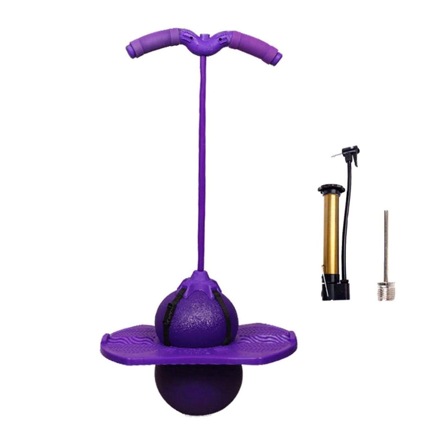 Jucarie de sarituri anti-alunecare pentru copii cu mâner de prindere — Util Pentru Familie și