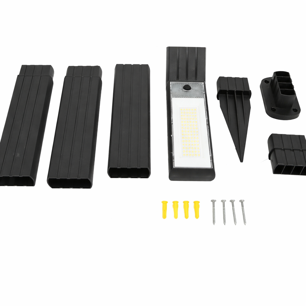 Lampa Solara LED pentru Gradina 90 LED-uri Protectie IP65 — Ambient Modern Pentru Acasă