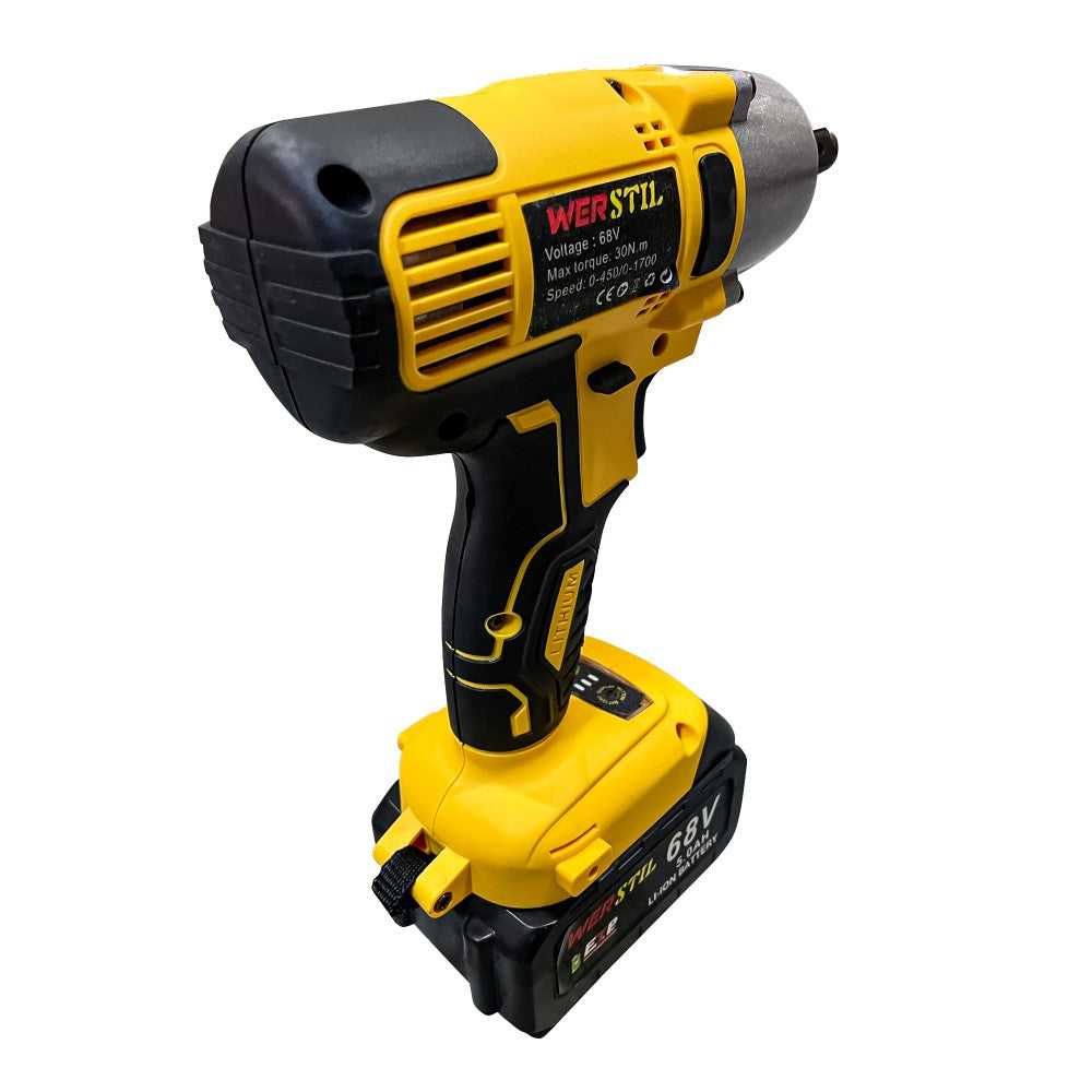 Bormasina de impact cu 2 acumulatori 98Vf 5AH