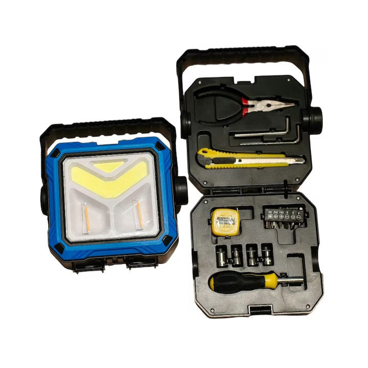 Lanterna LED cu incarcare solara si trusa de scule integrata — Ambient Modern Pentru Acasă