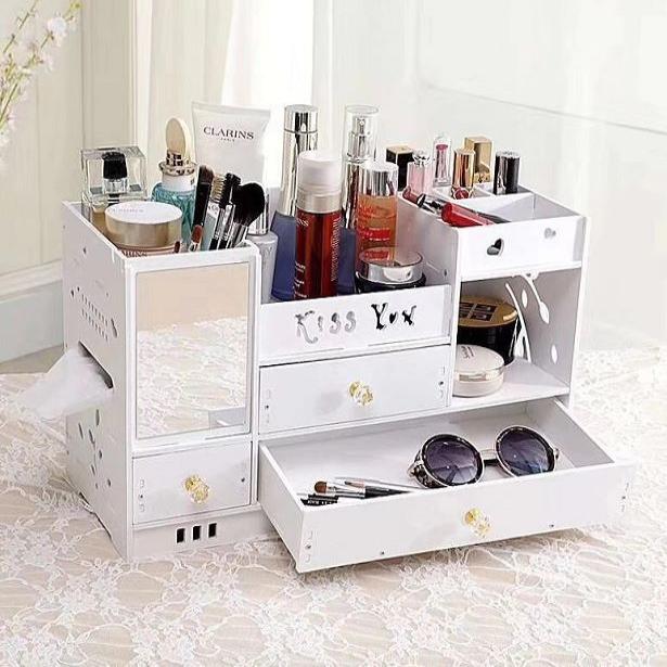 Raft organizator depozitare produse cosmetice și bijuterii — Confort Practic Pentru Casa Ta