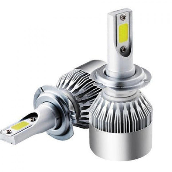 Set 2 Becuri LED C6 Auto H11 6000K 36 W — Confort și Siguranță la Drum