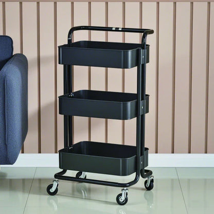 Raft portabil cu 3 nivele – cu cosuri metalice si — Confort Practic Pentru Casa Ta