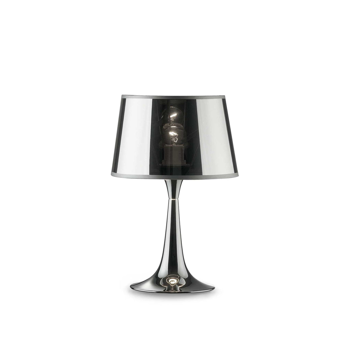 Veioză LONDON TL1 Small, Crom, E27, IP20, 8021696032368