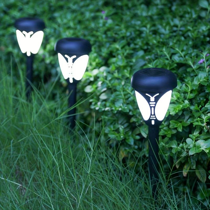 Set 2 lampi solare LED pentru exterior sub forma de — Ambient Modern Pentru Acasă