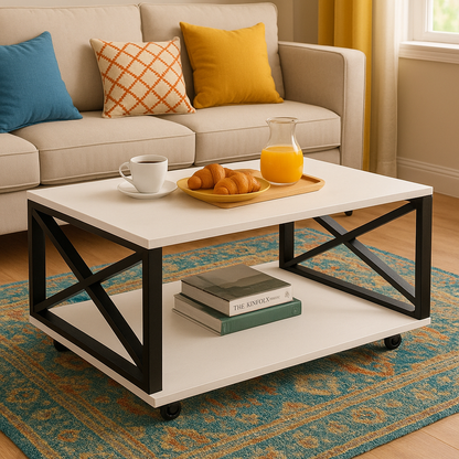 Masuta de cafea moderna 98 x 60 x 33.6 cm — Confort Practic Pentru Casa Ta