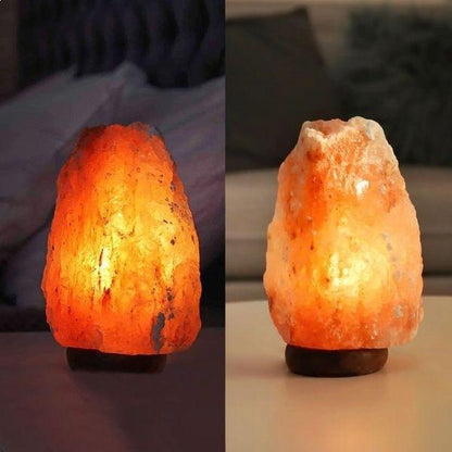 Lampa electrica din cristale de sare 4-5 kg — Confort Practic Pentru Casa Ta