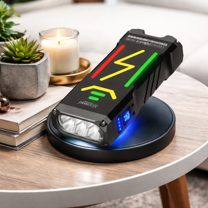 Lanterna Profesionala YM-G666 6 LED uri P90 reincarcabila USB — Ambient Modern Pentru Acasă