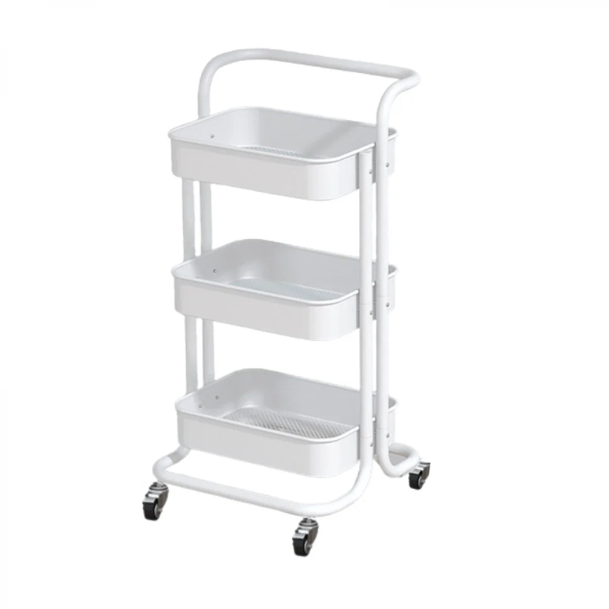 Raft portabil cu 3 nivele – cu cosuri metalice si — Confort Practic Pentru Casa Ta