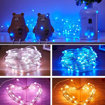 Instalatie Craciun Led-uri RGB USB — Ambient Modern Pentru Acasă