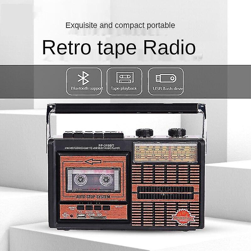 Radio retro portabil FP-319BT bluetooth — Utilitate Smart Zi de Zi