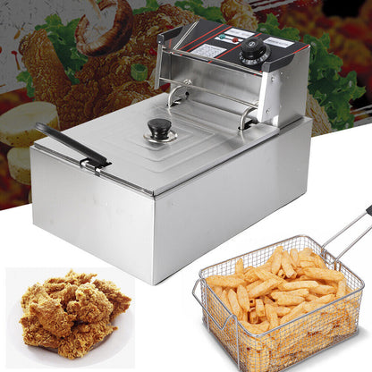Friteuza electrica Hoffmans de 6 litri sau 12 litri 2500W/5000W — Mai Mult Confort în Bucătărie