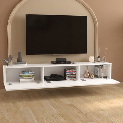 Comoda TV Marvel 180 cm suport televizor mare pana la — Confort Practic Pentru Casa Ta