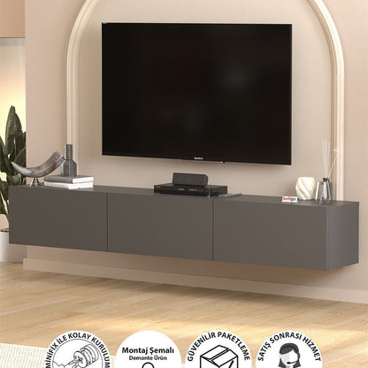 Comoda TV Marvel 180 cm suport televizor mare pana la — Confort Practic Pentru Casa Ta