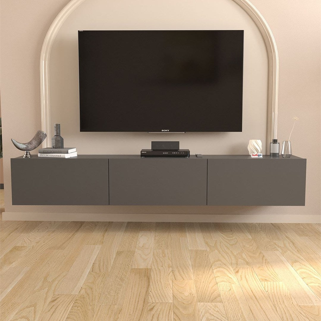 Comoda TV Marvel 180 cm suport televizor mare pana la — Confort Practic Pentru Casa Ta