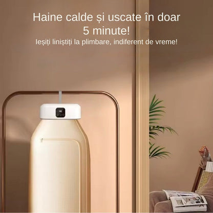 Uscator de Haine/Rufe, 600W, Cip PTC, Temporizare Inteligenta 1-8 ore, Sterilizare cu Lumina UV, 10Kg, A-147-19