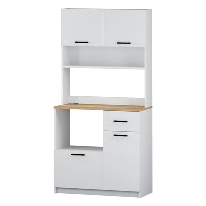 Dulap Aybuke multifunctional cu 4 usi si sertar mobilier bucatarie — Mai Mult Confort în Bucătărie