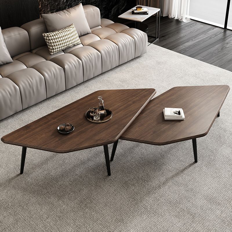 RESIGILAT Set 2 mese cafea Gemini blat MDF 20mm — Confort Practic Pentru Casa Ta