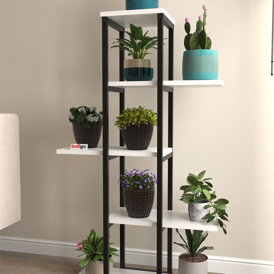 Suport flori Papatya multifunctional etajera decorativa pentru ghivece — Confort Practic Pentru