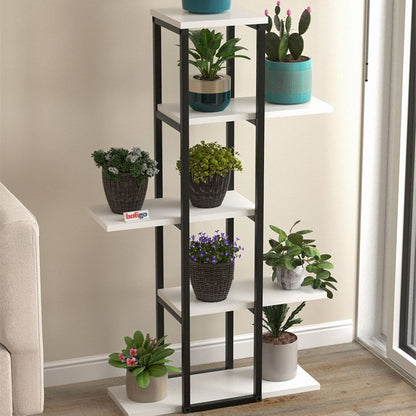 Suport flori Papatya multifunctional etajera decorativa pentru ghivece — Confort Practic Pentru