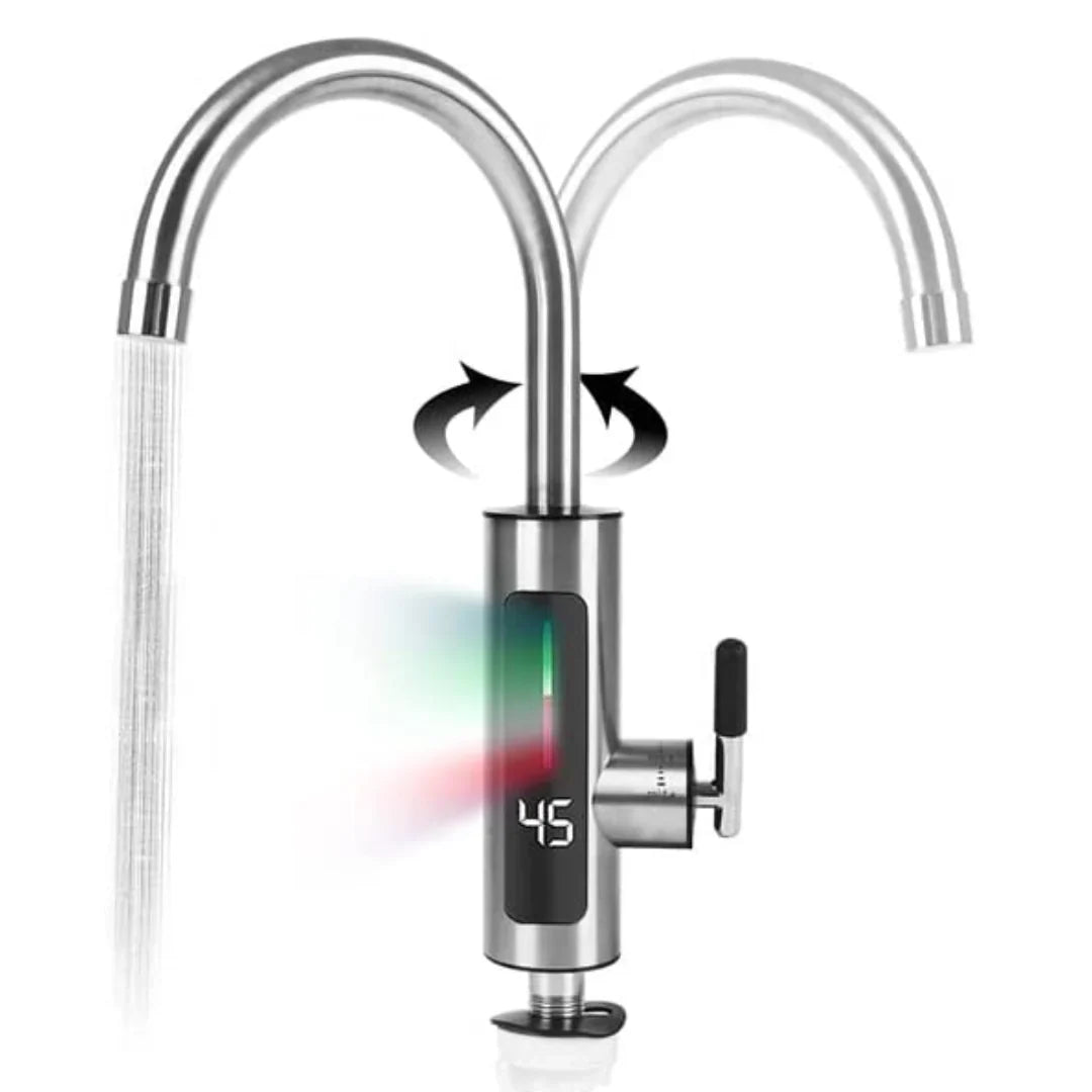 Robinet electric instant din inox 3000W — Mai Mult Confort în Bucătărie