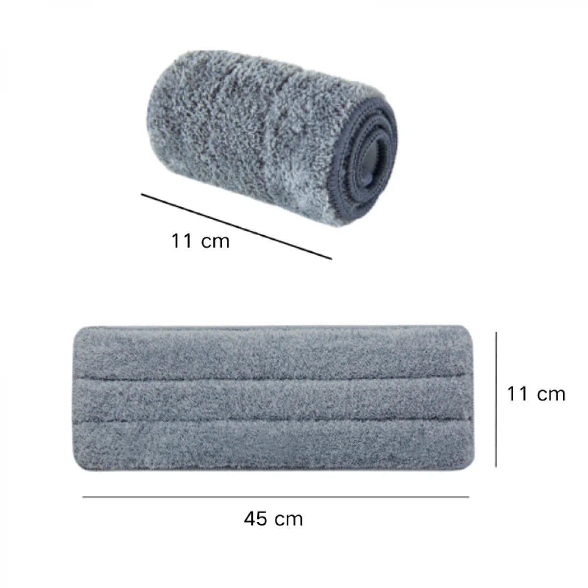 Set 2 lavete microfibra 45 x 11 cm — Confort Practic Pentru Casa Ta