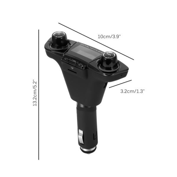 Transmitator FM multifunctional pentru masina cu MP3 Player si Bluetooth — Confort și Siguranță