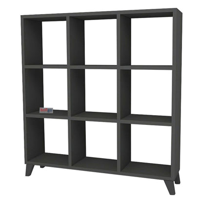 Biblioteca Cub cu 9 compartimente si rafturi etajera carti 100 — Confort Practic Pentru Casa Ta