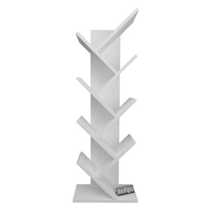 Biblioteca Copac cu rafturi decorative etajera living 60 x 170 — Confort Practic Pentru Casa Ta