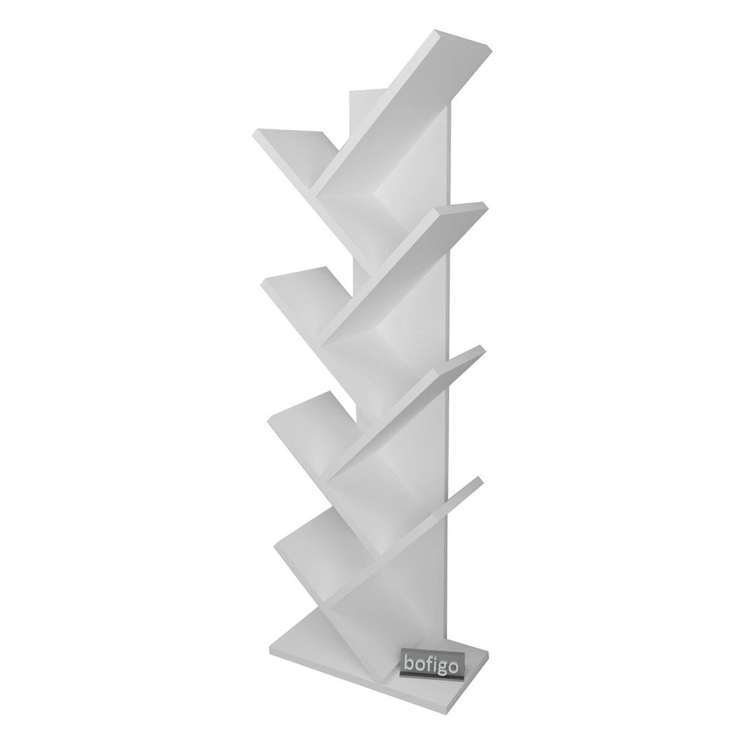 Biblioteca Copac cu rafturi decorative etajera living 60 x 170 — Confort Practic Pentru Casa Ta