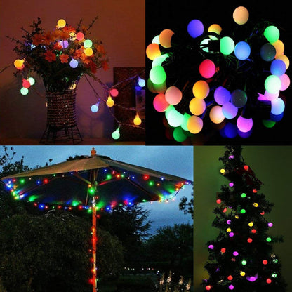 Instalatie Craciun cu globulete pentru brad sau decoratiuni 12m — Ambient Modern Pentru Acasă